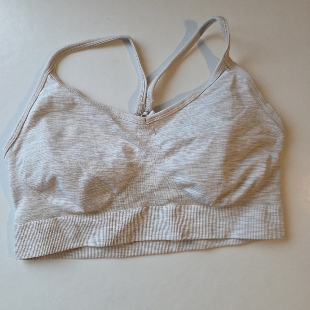 Old Navy Women's Cream Sports Bra